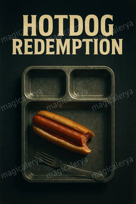 Cinematic Food Movie Posters