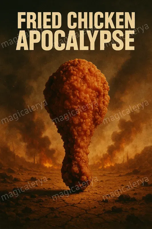 Cinematic Food Movie Posters