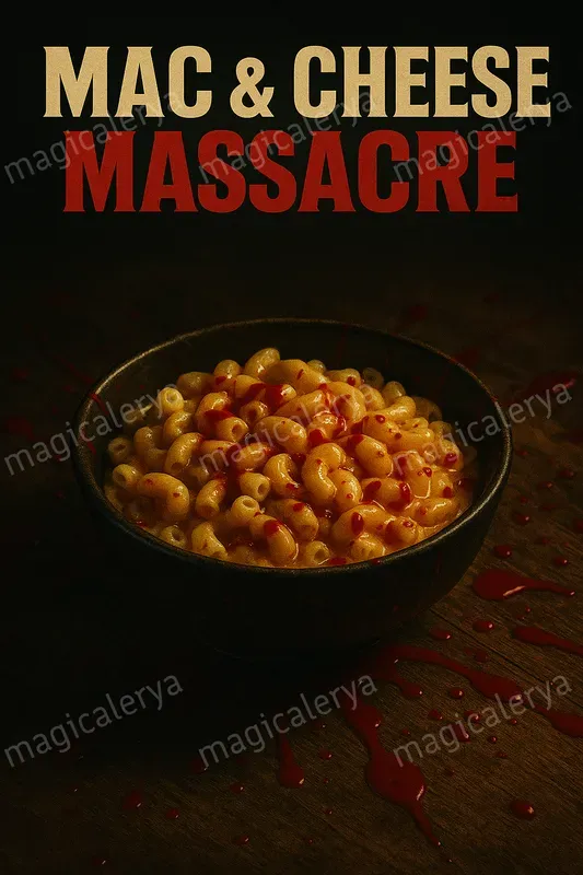 Cinematic Food Movie Posters