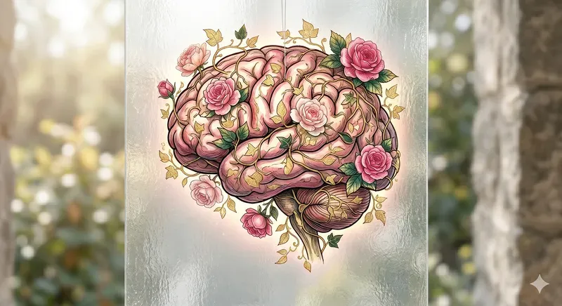 Luxury Stained Glass Botanical Anatomies C