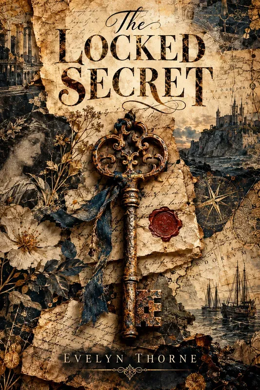 Vintage History Fiction Book Cover Art