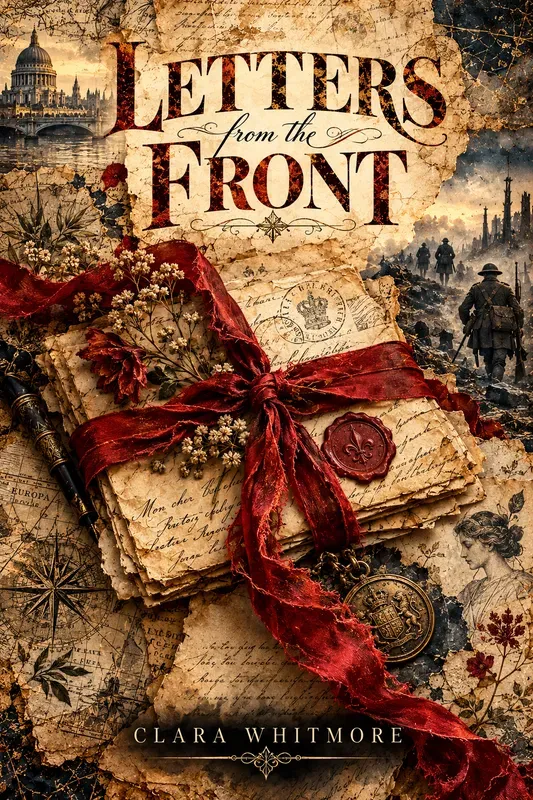 Vintage History Fiction Book Cover Art
