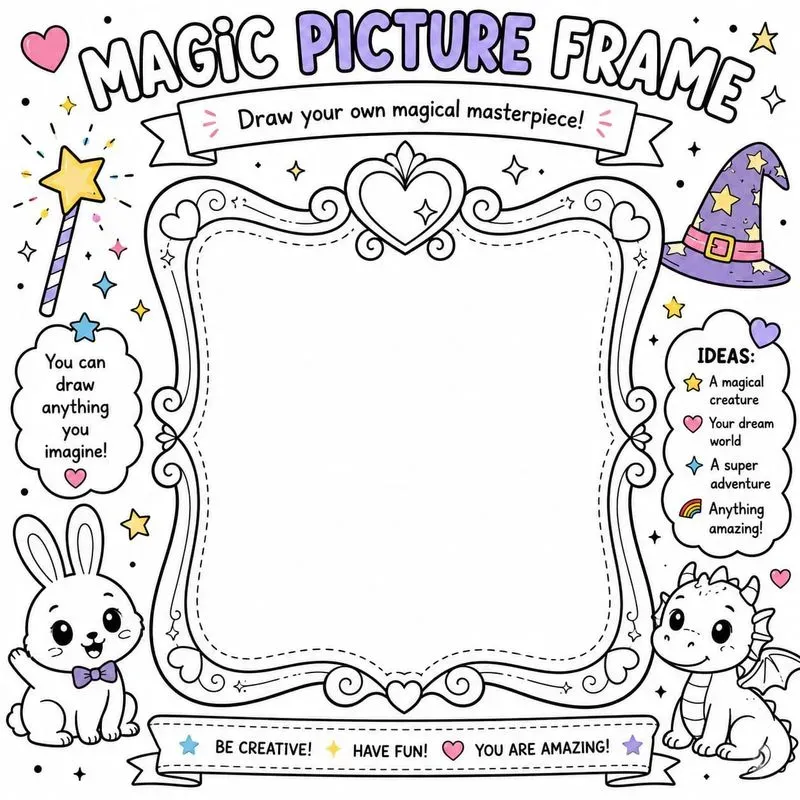 Kids Activity Coloring Pages