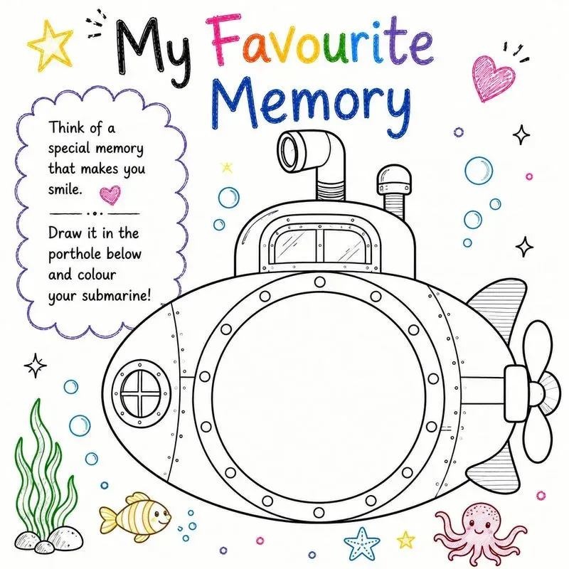 Kids Activity Coloring Pages