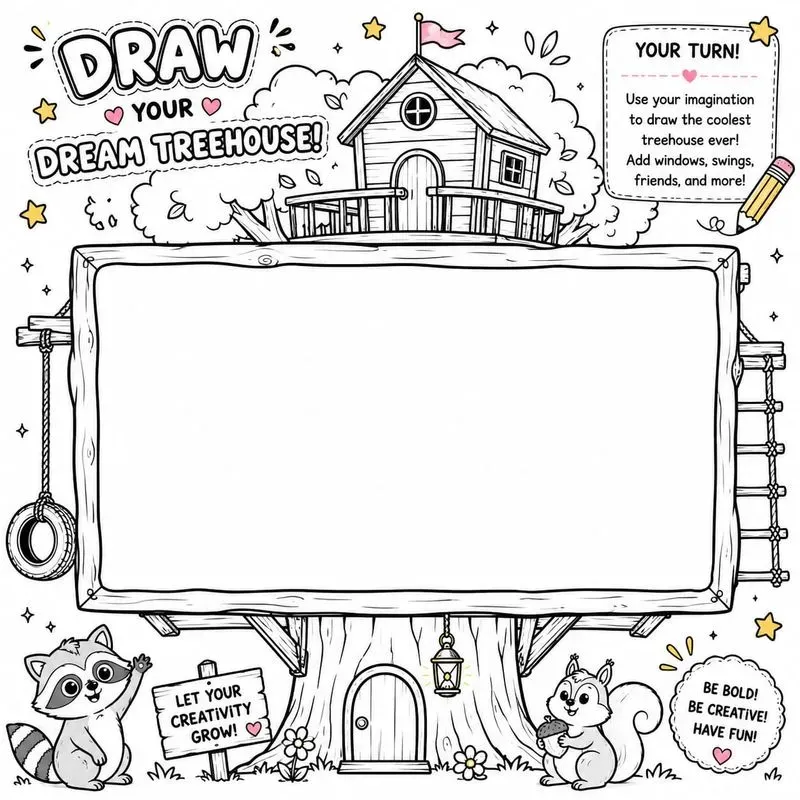 Kids Activity Coloring Pages