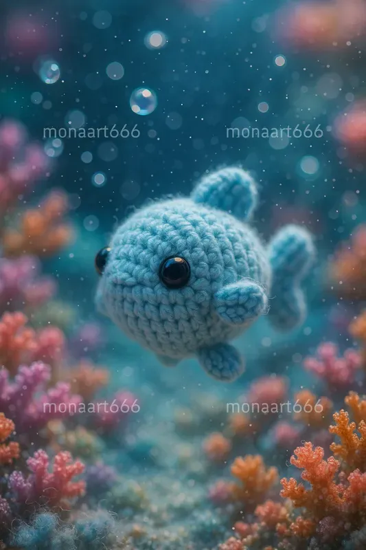 Magical Amigurumi Ocean Worlds