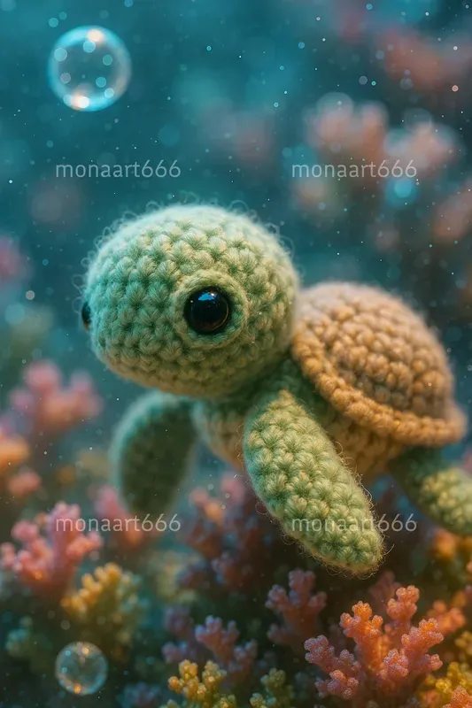 Magical Amigurumi Ocean Worlds