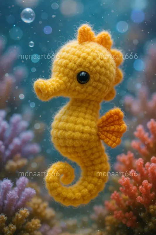 Magical Amigurumi Ocean Worlds