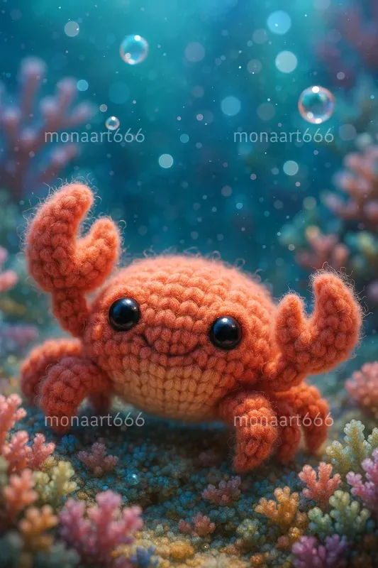Magical Amigurumi Ocean Worlds