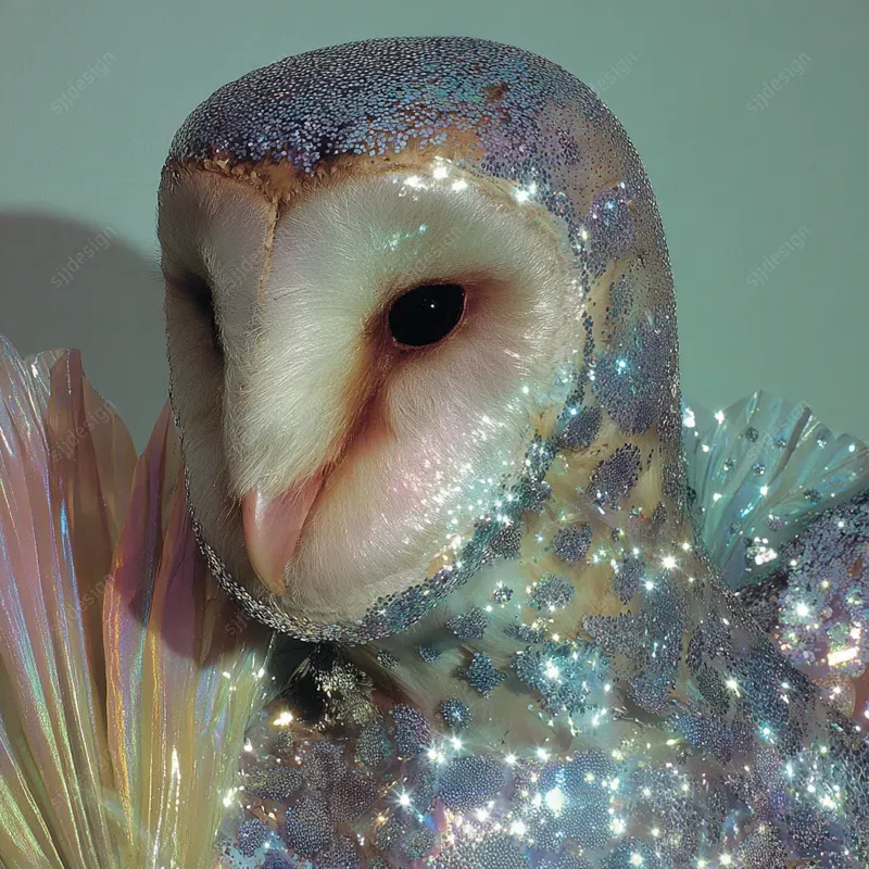 Glitter Prism Portrait Aesthetics