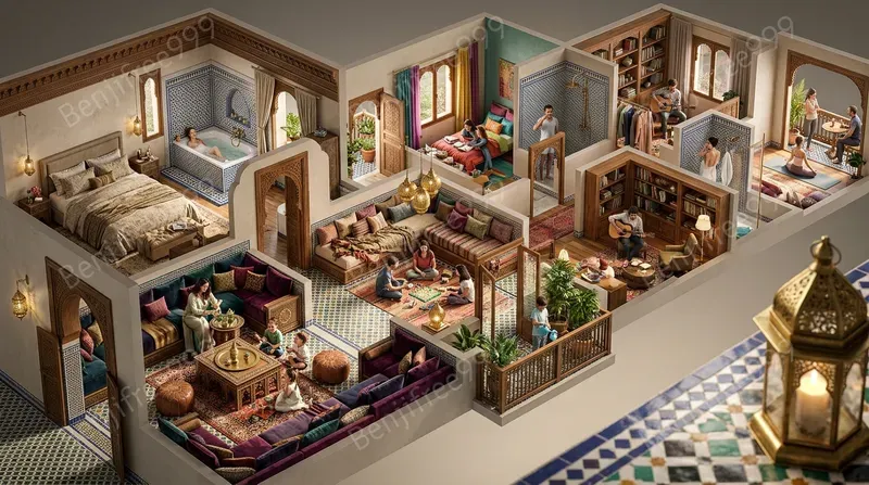Ultrarealistic Isometric Home Cutaways