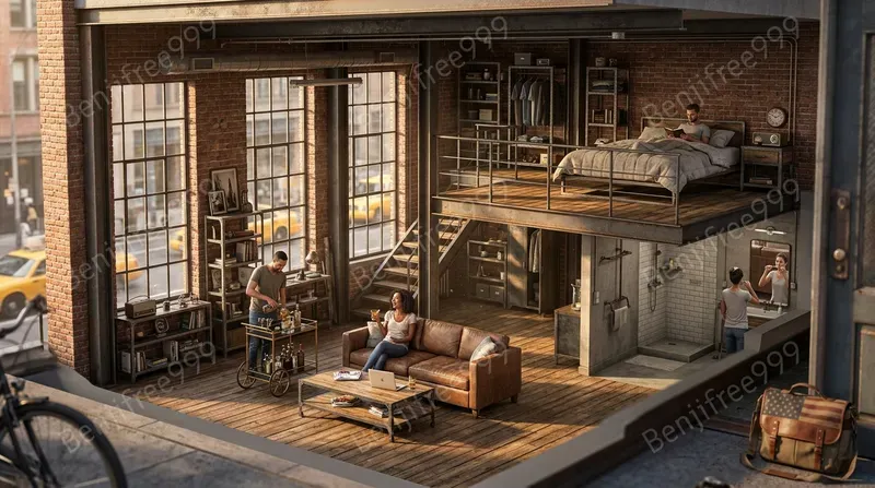 Ultrarealistic Isometric Home Cutaways