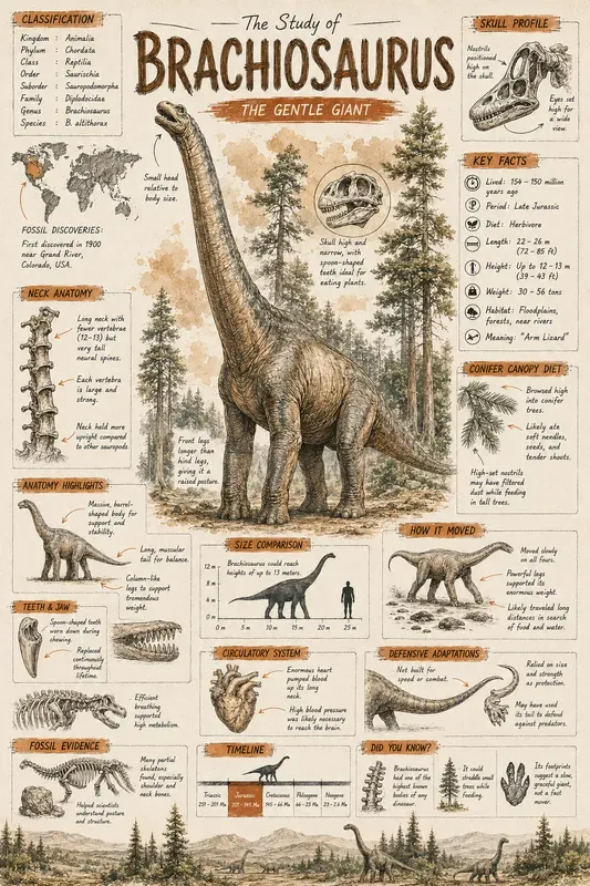 Educational Dinosaur Sketchnote Assets