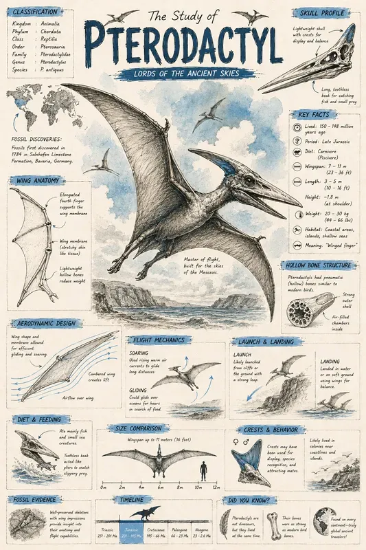 Educational Dinosaur Sketchnote Assets