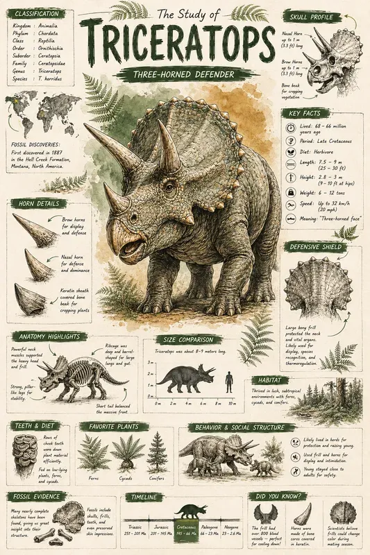 Educational Dinosaur Sketchnote Assets