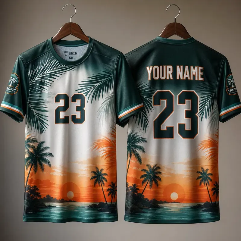 Custom Sports Tshirt Mockup Design Kits