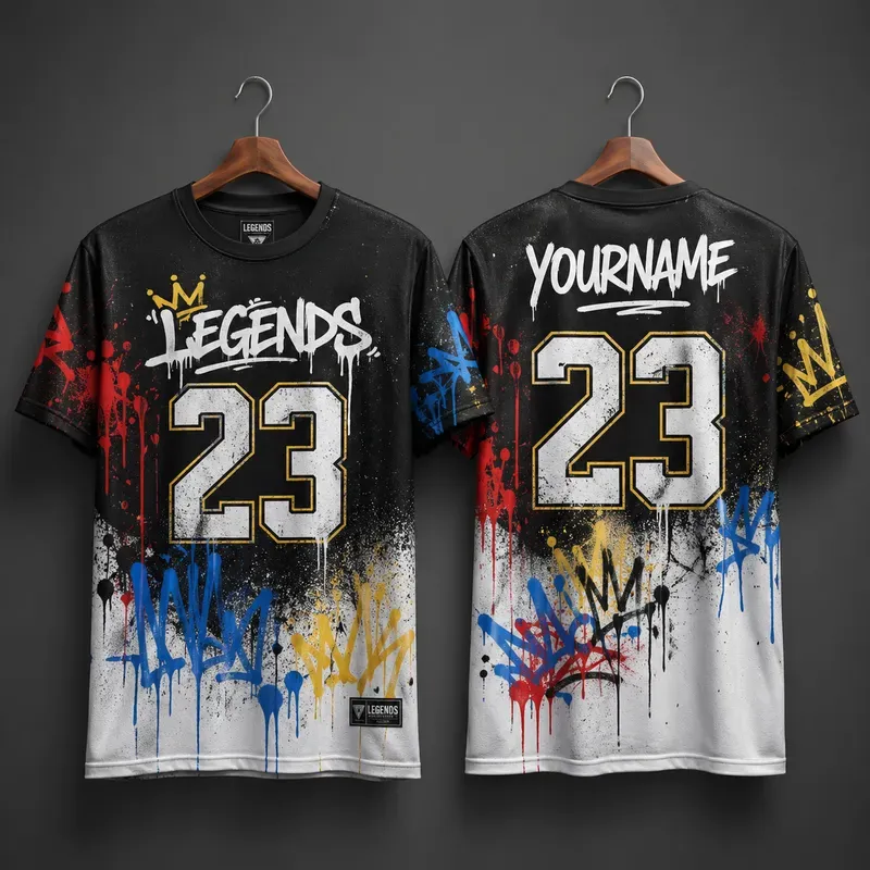 Custom Sports Tshirt Mockup Design Kits