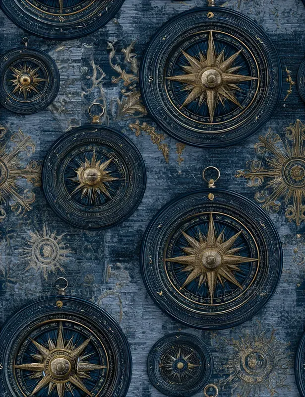 Medieval Occult Tapestry Patterns