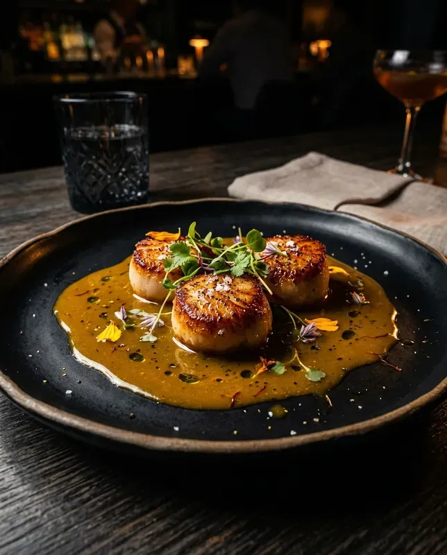 Midnight Gastronomy Highend Noir Food
