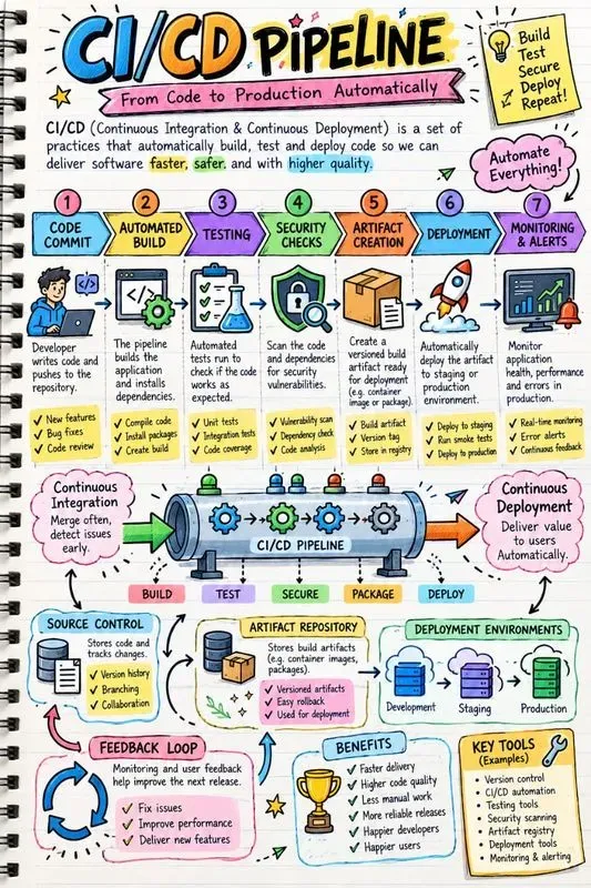 Handdrawn Tech Study Notes