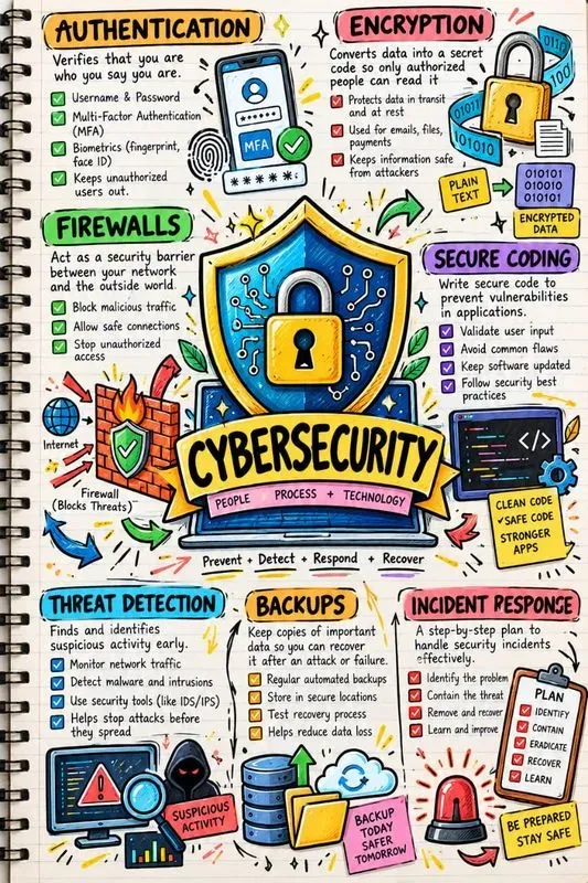 Handdrawn Tech Study Notes