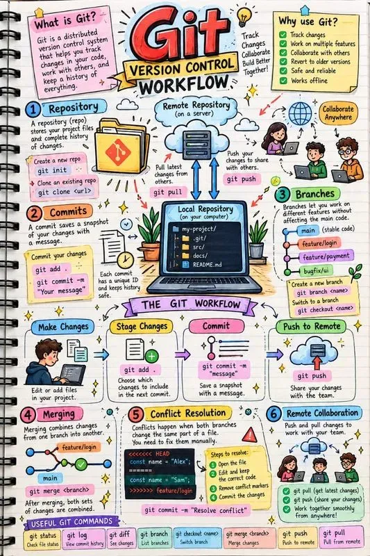 Handdrawn Tech Study Notes