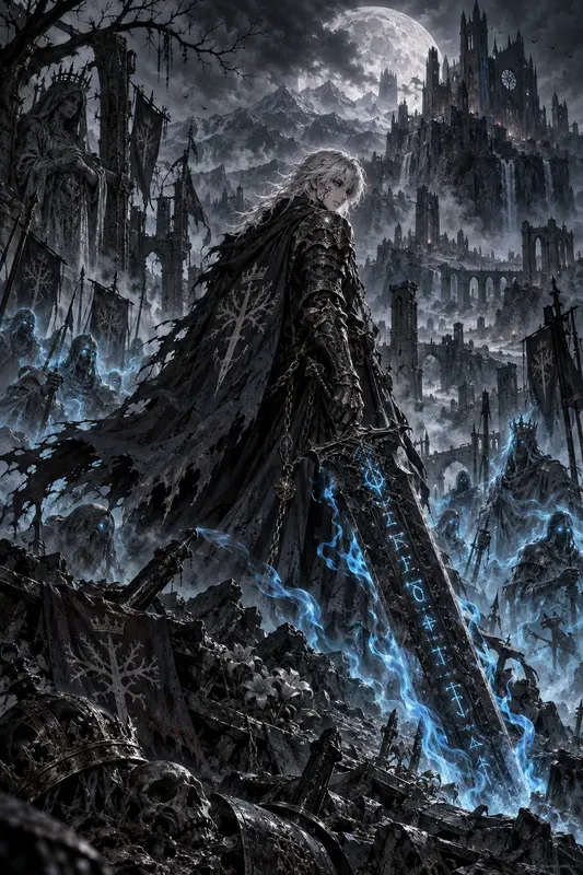 Dark Fantasy Anime Wall Posters