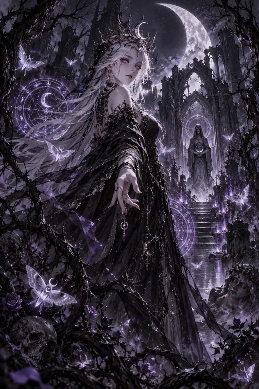 Dark Fantasy Anime Wall Posters