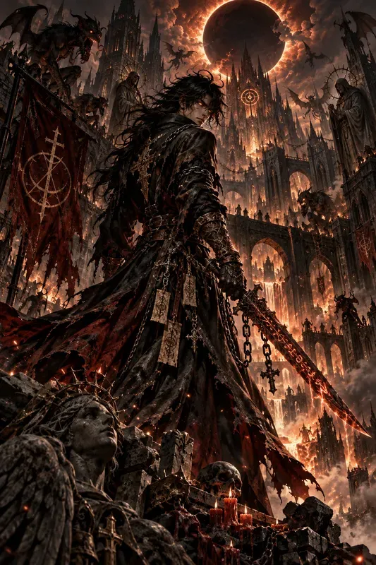Dark Fantasy Anime Wall Posters