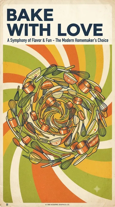 Retro Kitchen Pop Art Posters