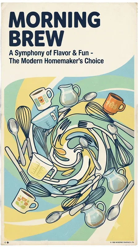 Retro Kitchen Pop Art Posters