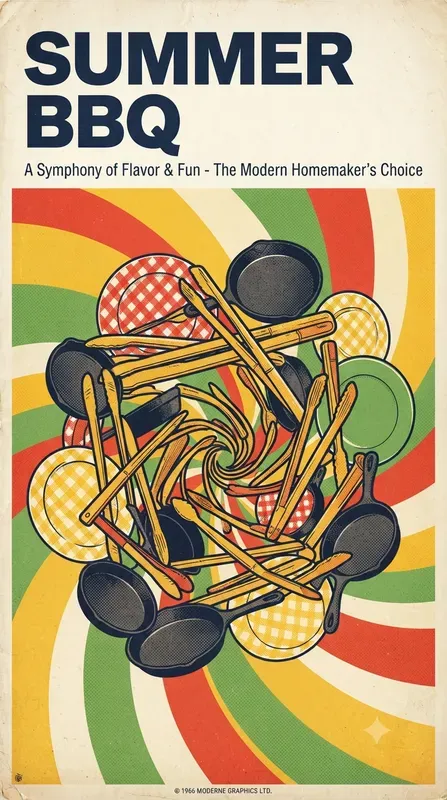 Retro Kitchen Pop Art Posters