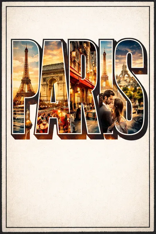 Travel Postcard Typography
