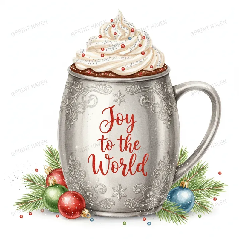 Winter In Mug Clipart For Etsy Sellers