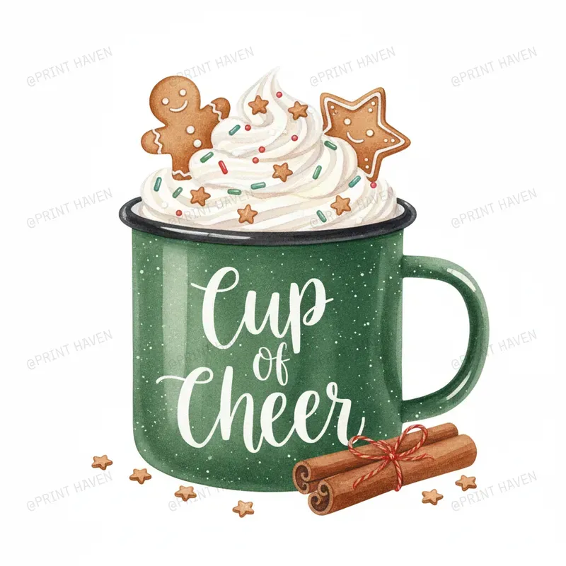Winter In Mug Clipart For Etsy Sellers