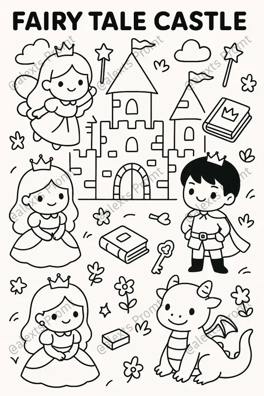 Coloring Book Generators Find And Color