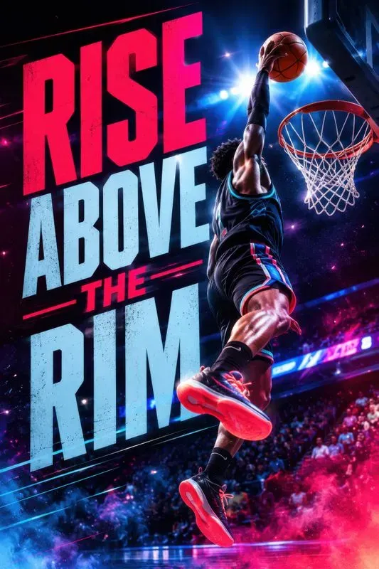 Contemporary Sports Action Posters