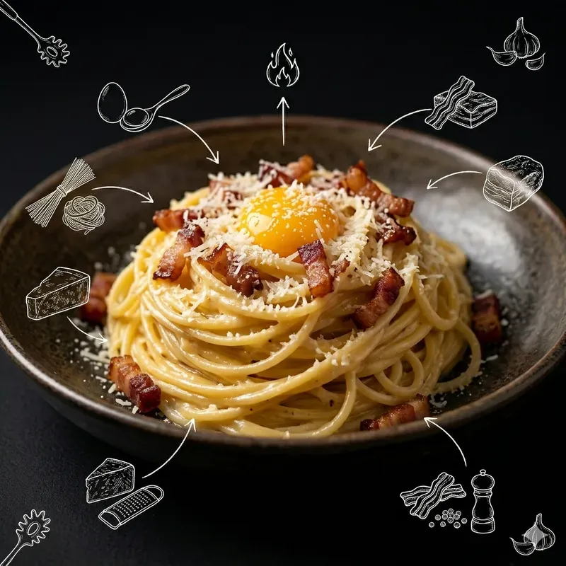 Food Photography Doodle Overlay Posters
