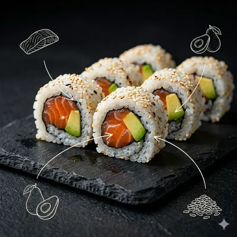 Food Photography Doodle Overlay Posters