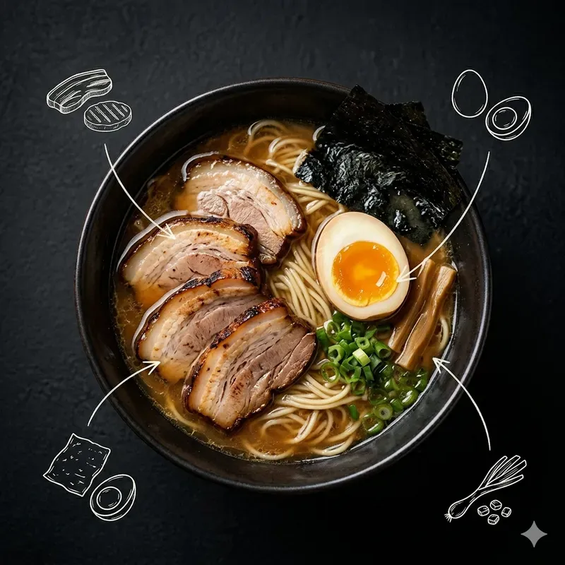 Food Photography Doodle Overlay Posters