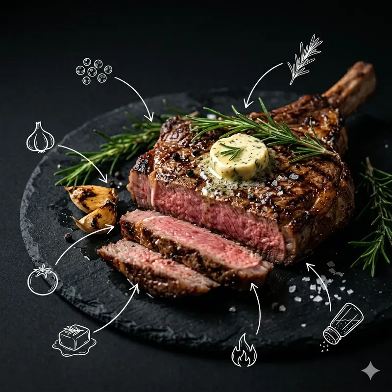 Food Photography Doodle Overlay Posters