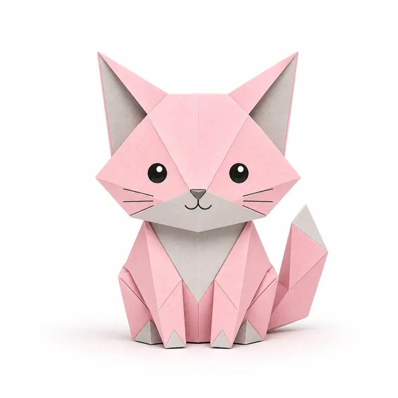 Cute Origami Animal Premium Templates