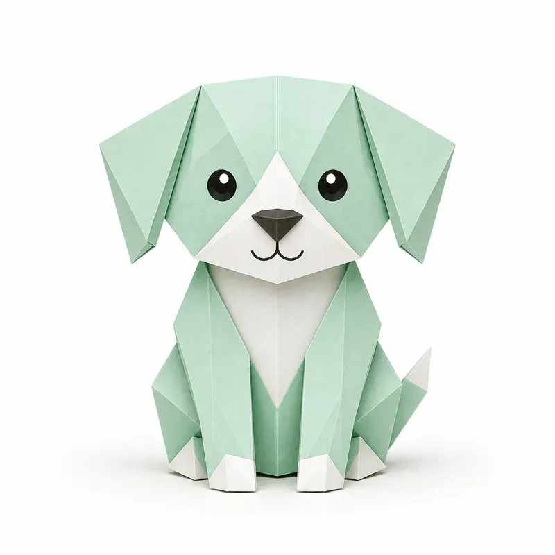 Cute Origami Animal Premium Templates