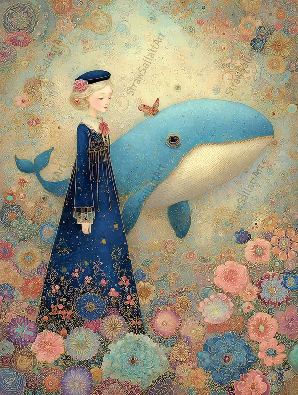 Fantasy Vibrant Storybook Ephemera Pages