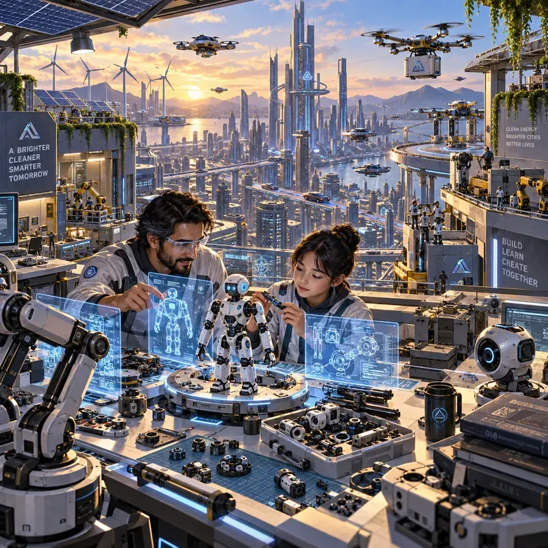 Futuristic Science Technology Concepts