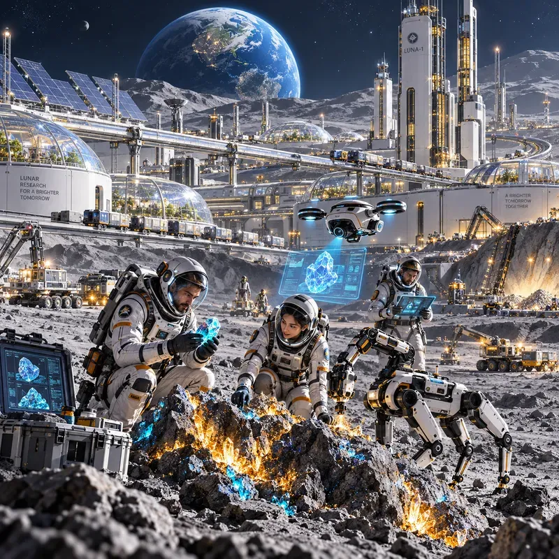 Futuristic Science Technology Concepts