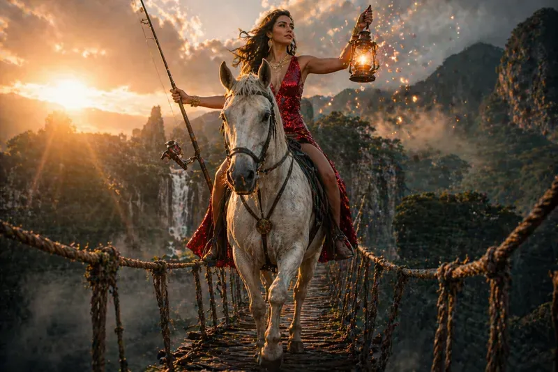 Surreal Cinematic Golden Hour Epic Shots