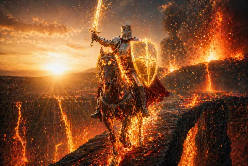 Surreal Cinematic Golden Hour Epic Shots