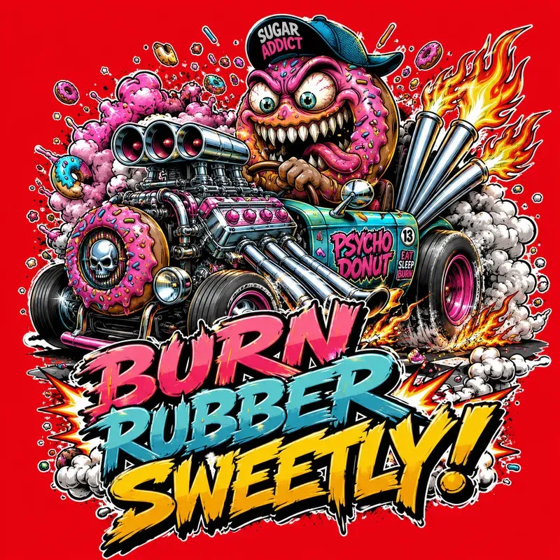 Monster Engine Mayhem Tshirts