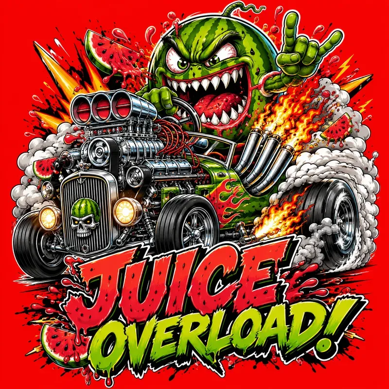Monster Engine Mayhem Tshirts